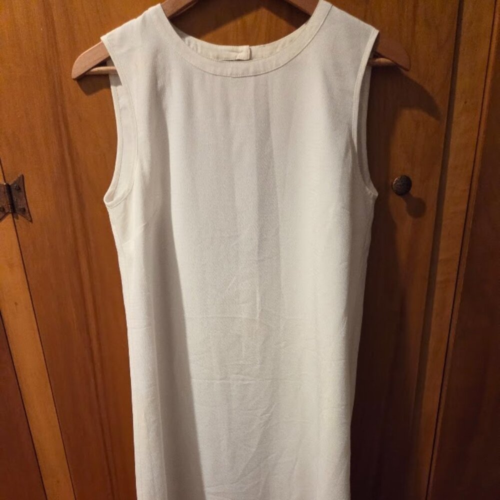 Urban Outfitters Silence + Noise White Sleeveless Midi Dress Size Medium